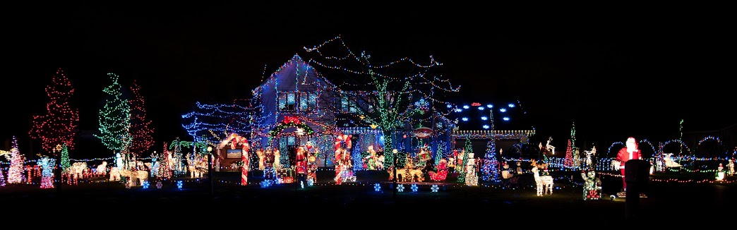 simple christmas light displays