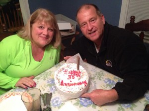 Keith & Kim celebrating 35 wonderful years of marriage!