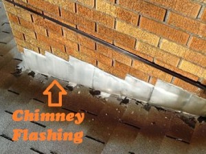 Faulty chimney flashing is a common home inspection finding