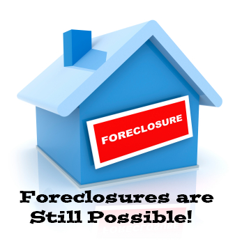 Foreclosures are still possible when purchasing a short sale!
