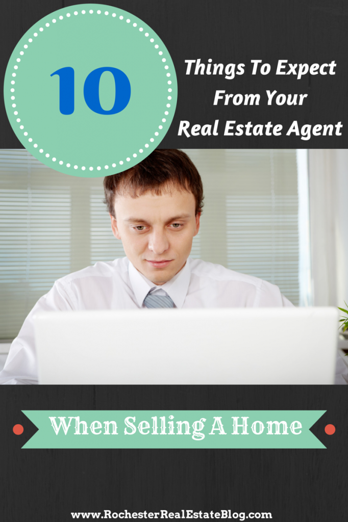 10 Things To Expect From Your Real Estate Agent When Selling A Home