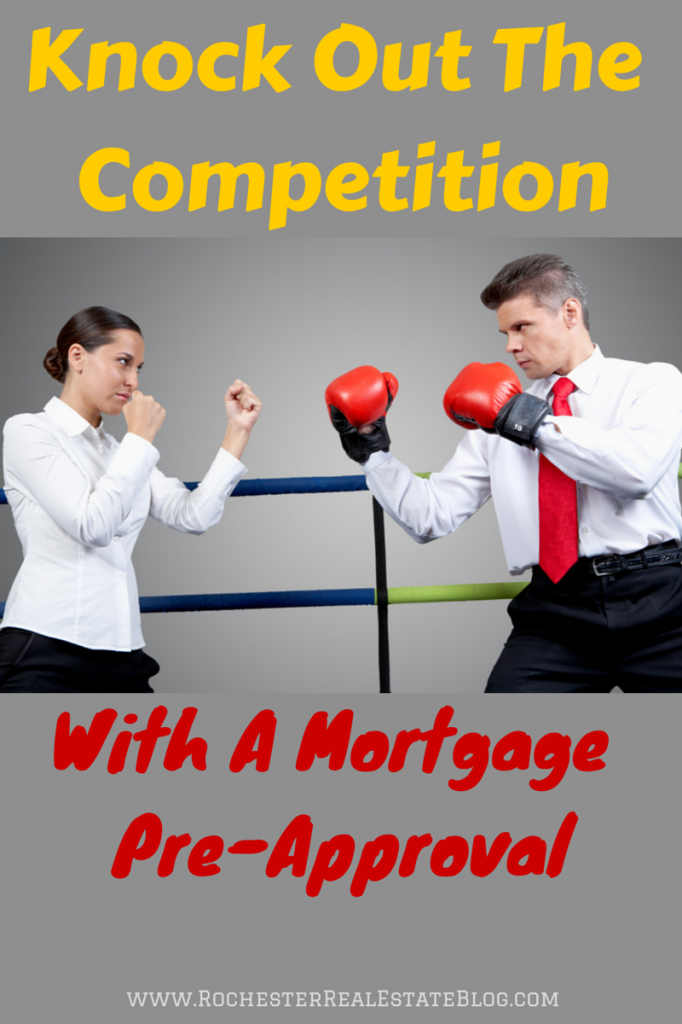 Knock out the competition with a mortgage pre-approval