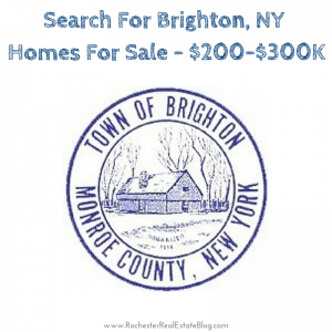 Search for Brighton, NY Homes For Sale - 200-300K