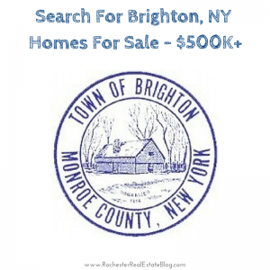 Search for Brighton, NY Homes For Sale - 500K+