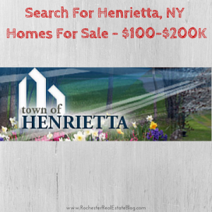 Search for Henrietta, NY Homes For Sale - 100-200K