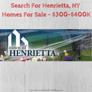 Search for Henrietta, NY Homes For Sale - 300-400K