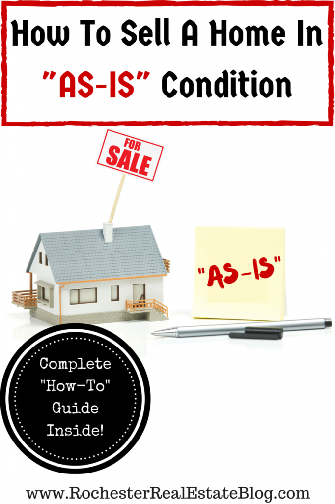 How To Sell A House In As Is Condition